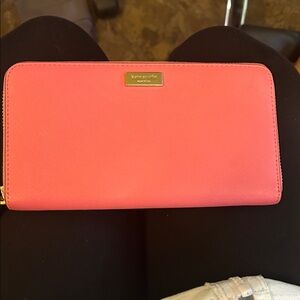 Kate Spade Coral Pink Wallet